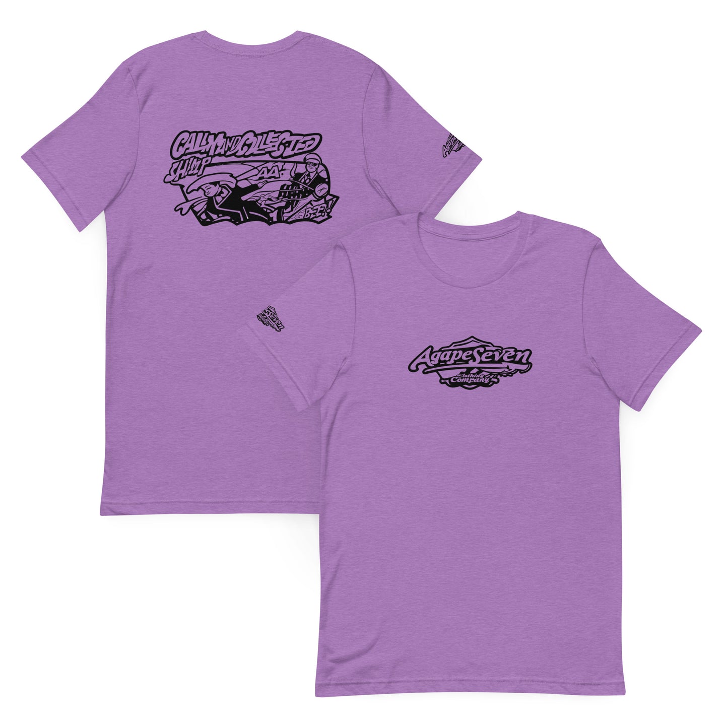 Bold calm in chaos – Cooler Heads Prevail T-shirt by Agape Seven