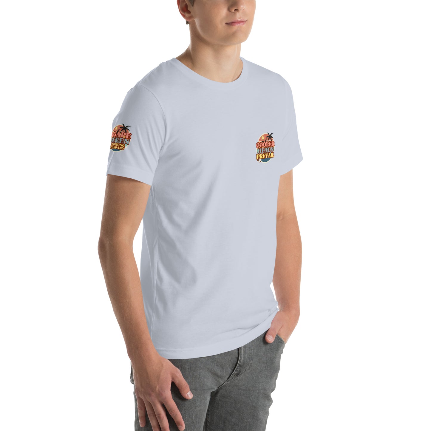 Composed and confident – Agape Seven Cooler Heads Prevail shirt