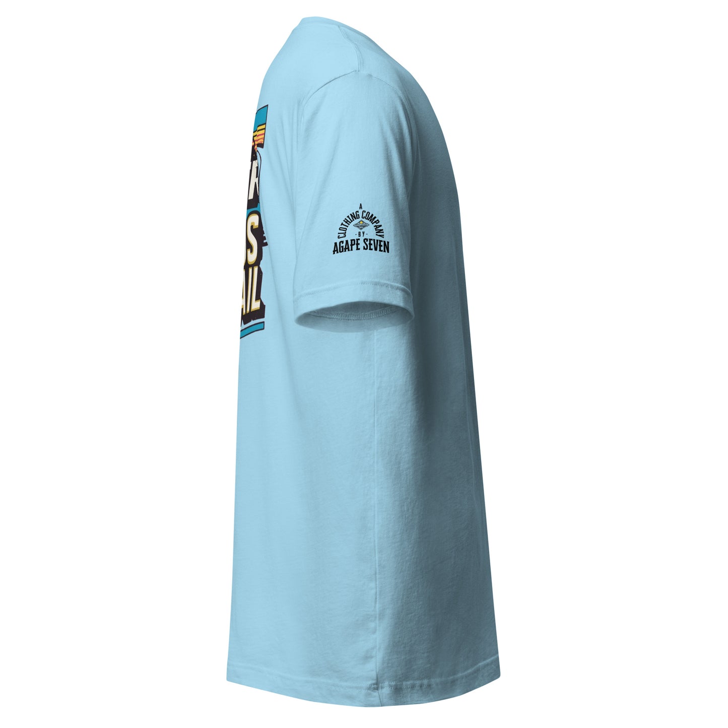 Agape Seven Cooler Heads Prevail tee, minimalist custom design