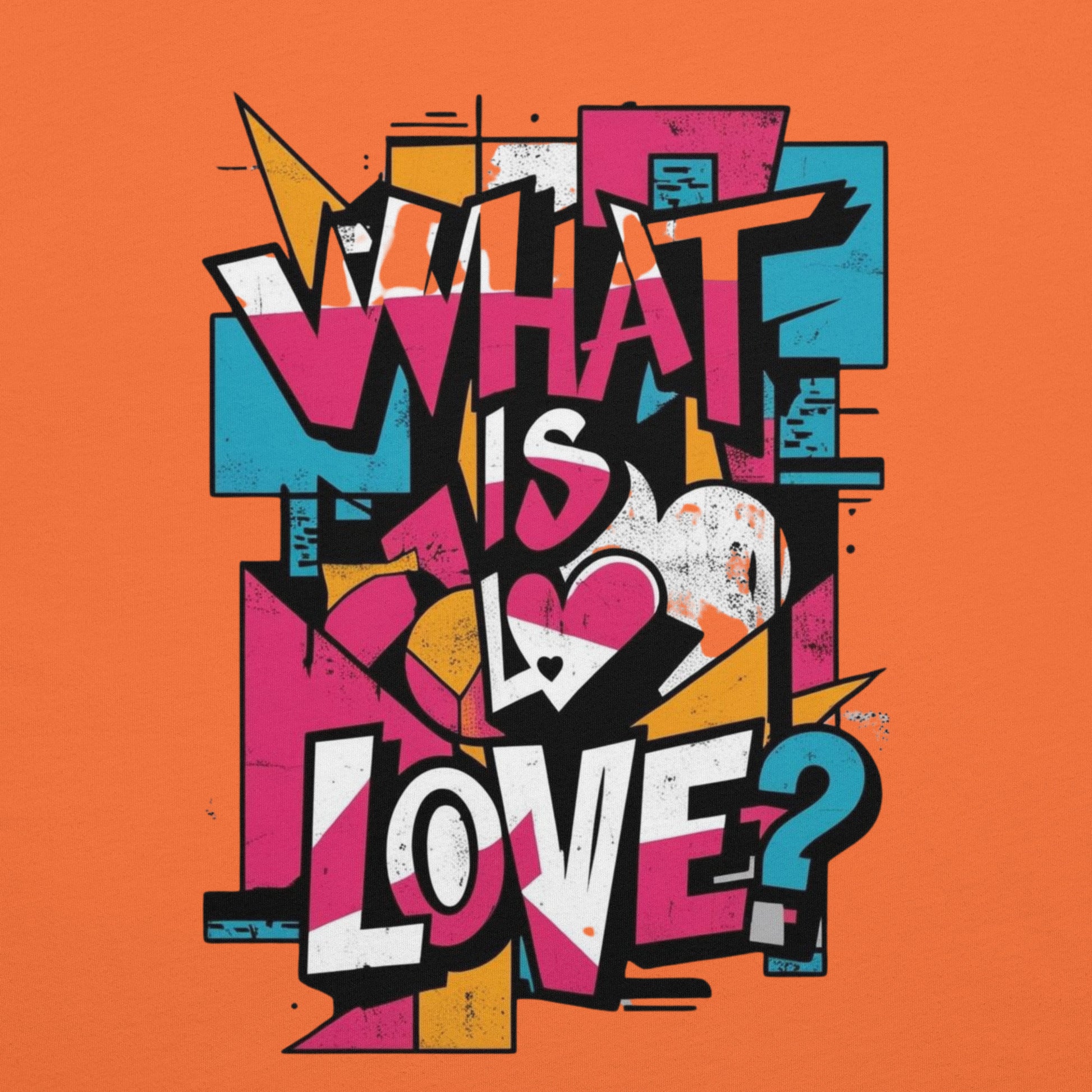 Words that echo – What Is Love shirt by Agape Seven