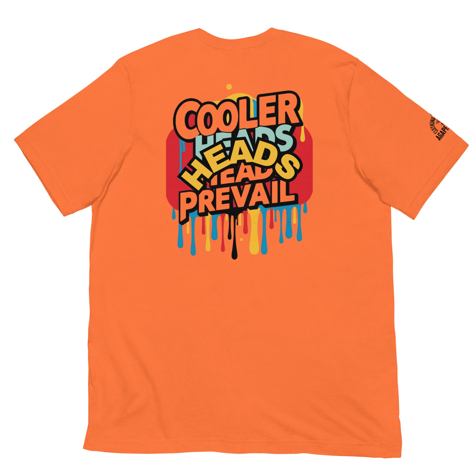 Cooler Heads Prevail tee by Agape Seven – calm spirit, strong faith