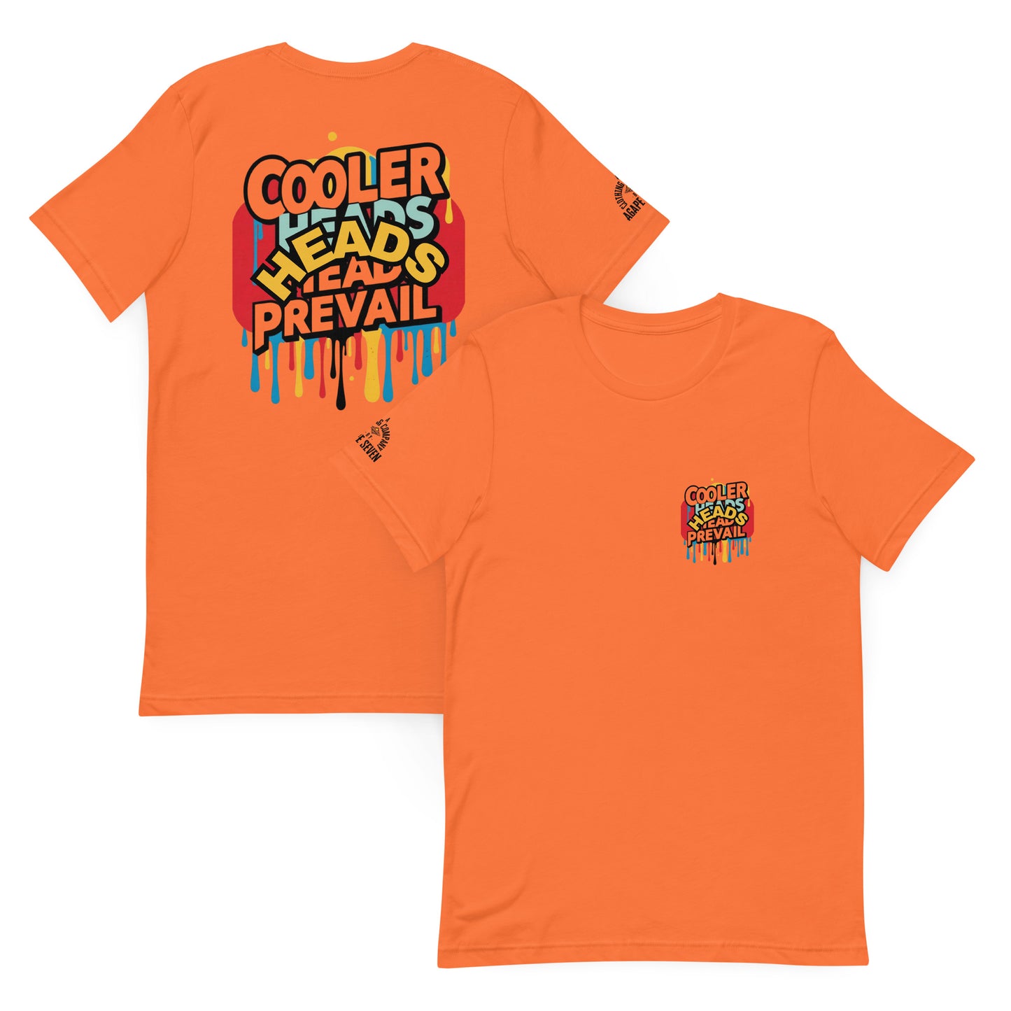Cooler Heads Prevail tee by Agape Seven – calm spirit, strong faith