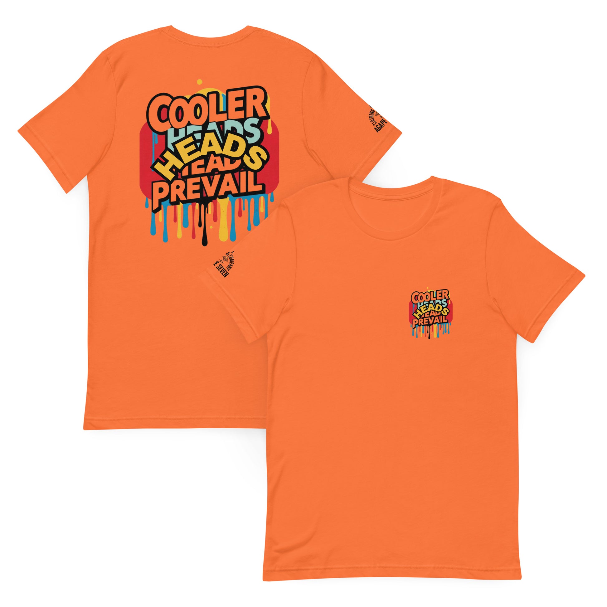 Cooler Heads Prevail tee by Agape Seven – calm spirit, strong faith
