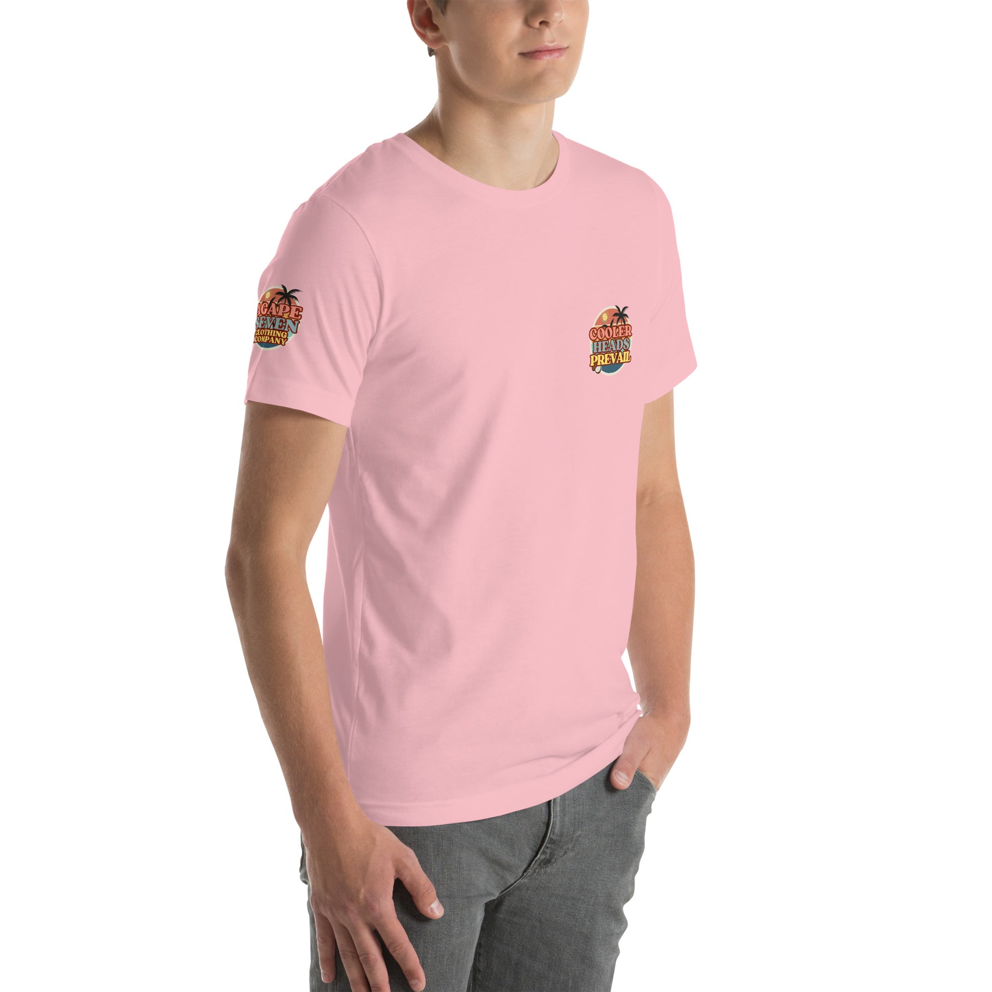 Composed and confident – Agape Seven Cooler Heads Prevail shirt