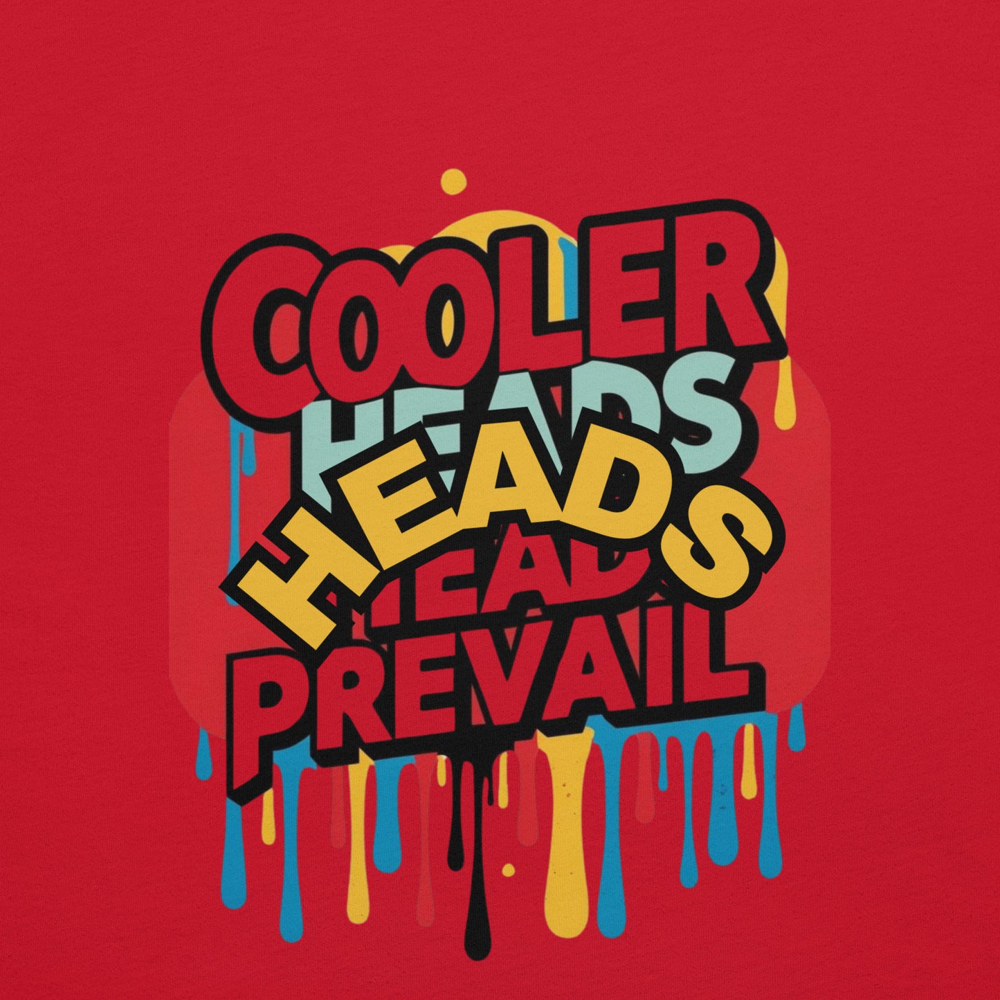 Agape Seven tee whispering calm in chaos – Cooler Heads Prevail