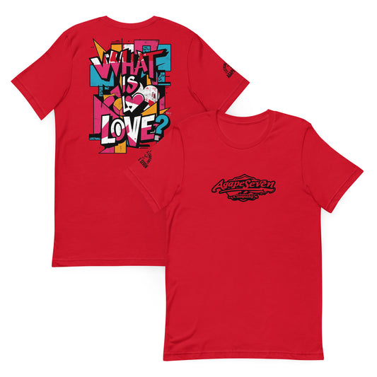 Words that echo – What Is Love shirt by Agape Seven