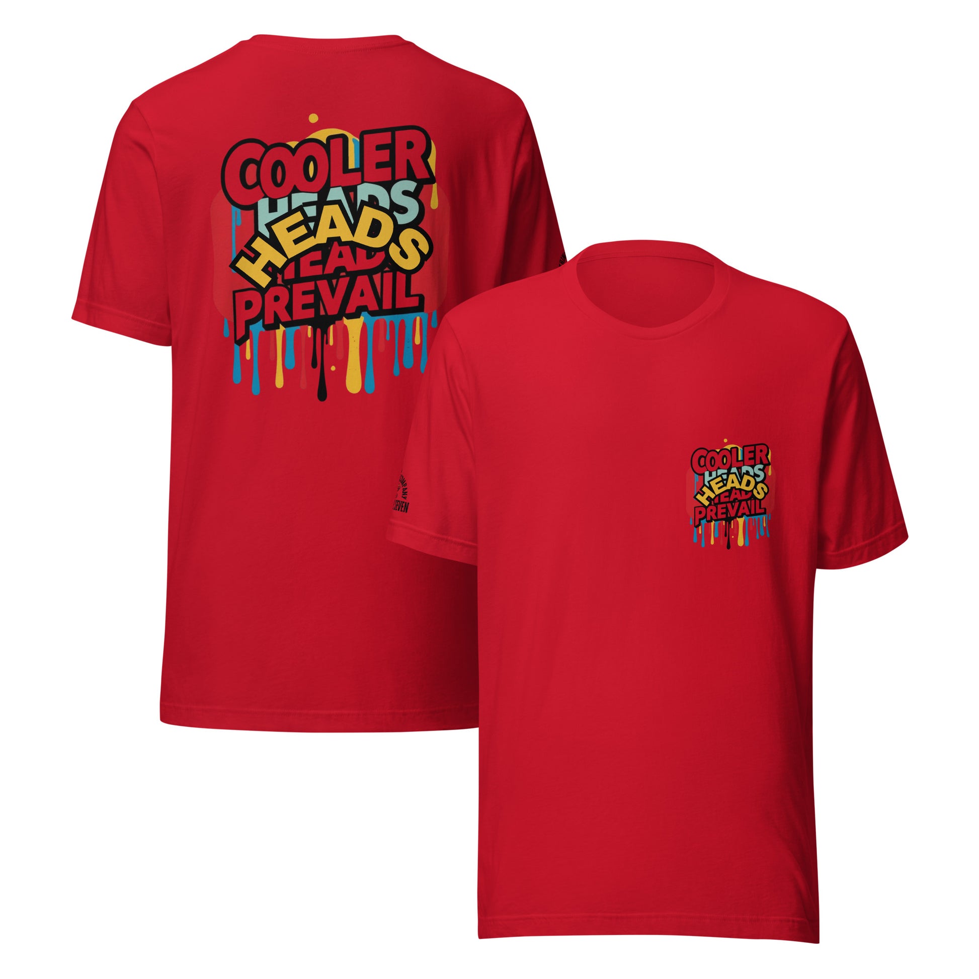 Agape Seven tee whispering calm in chaos – Cooler Heads Prevail