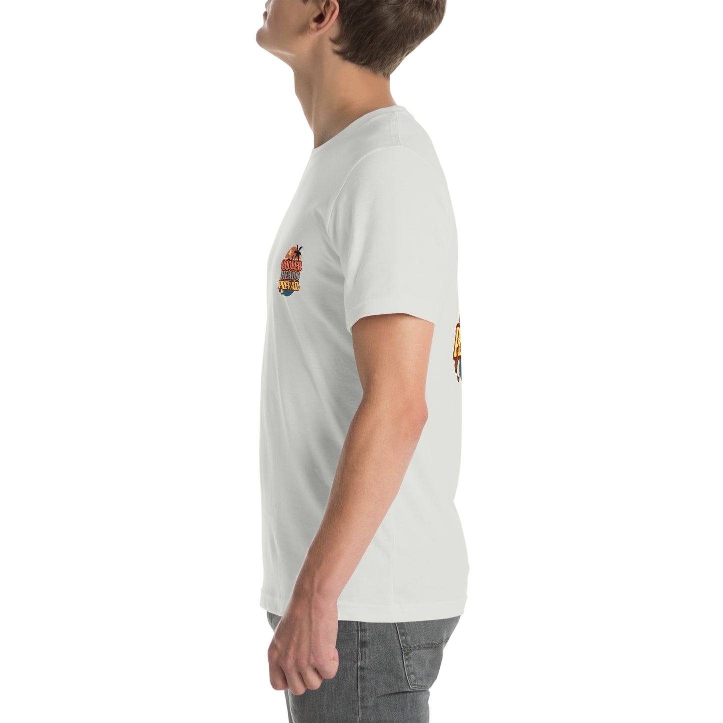 Composed and confident – Agape Seven Cooler Heads Prevail shirt