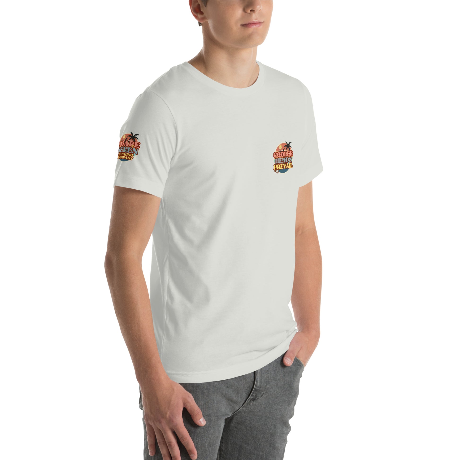 Composed and confident – Agape Seven Cooler Heads Prevail shirt