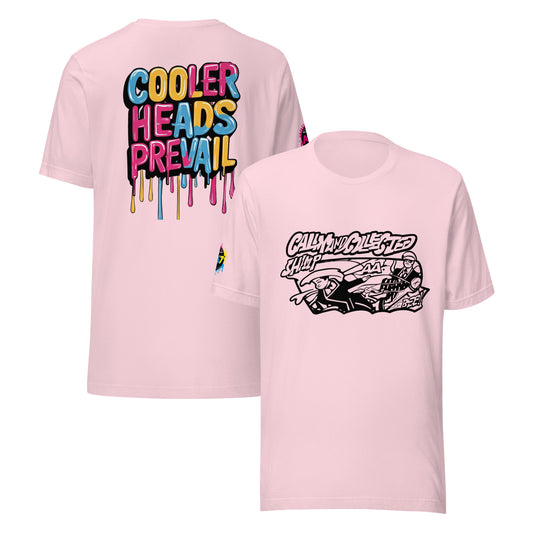 Cooler Heads Prevail T-shirt, custom drop from Agape Seven