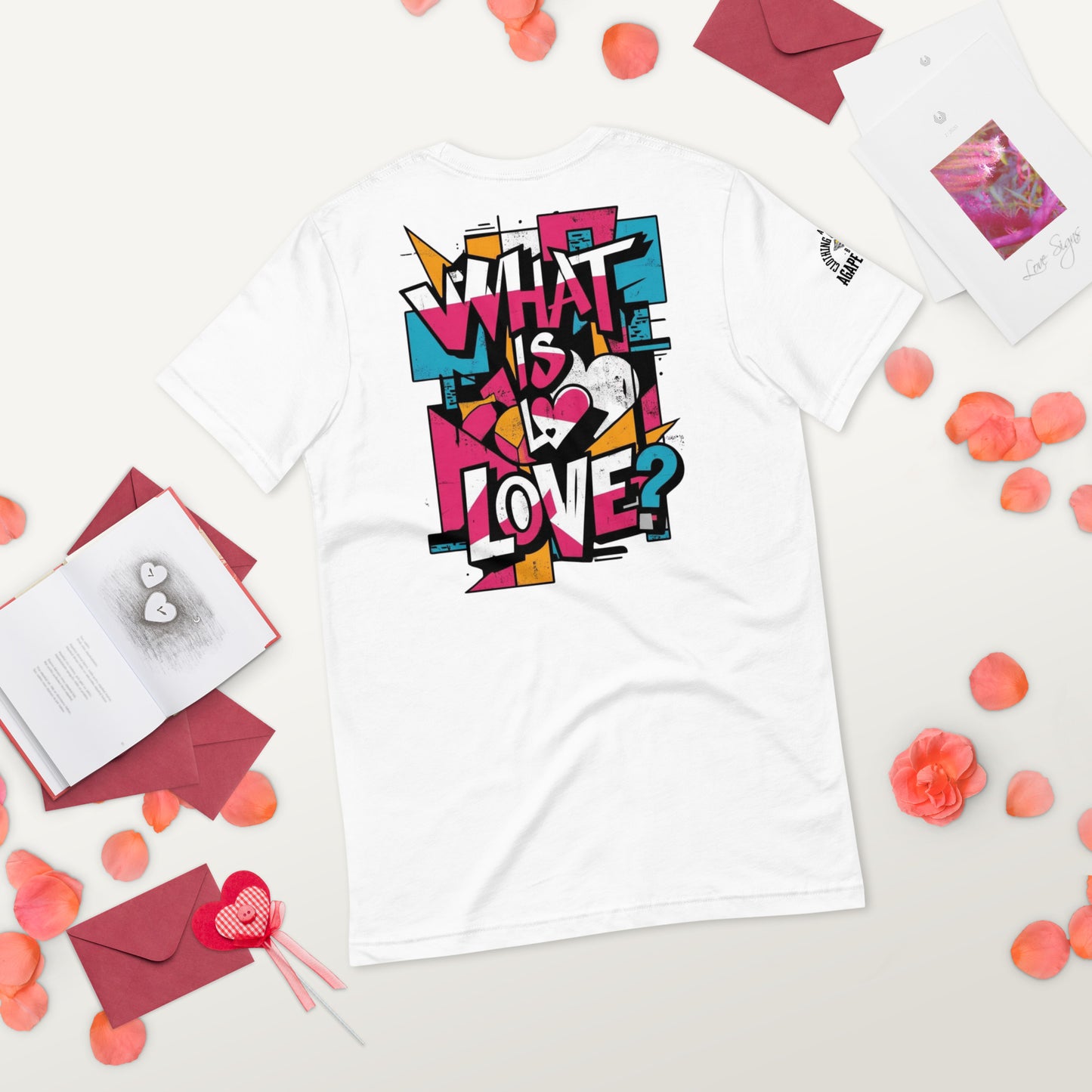 Words that echo – What Is Love shirt by Agape Seven