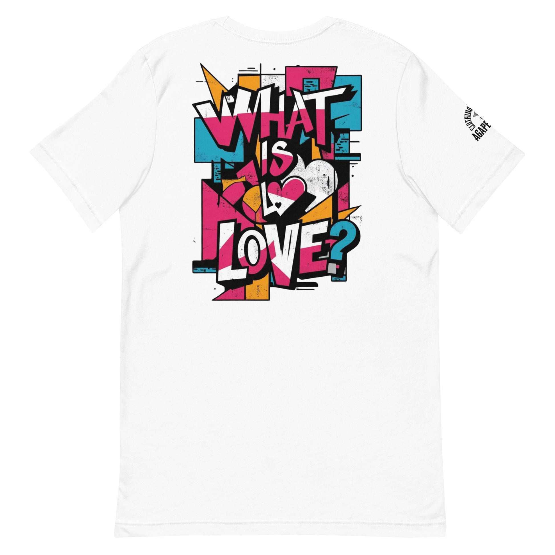 Divine reflection in fabric – Agape Seven’s What Is Love tee