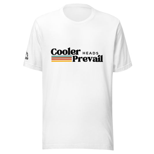 Cooler Heads Prevail tee by Agape Seven – calm is power
