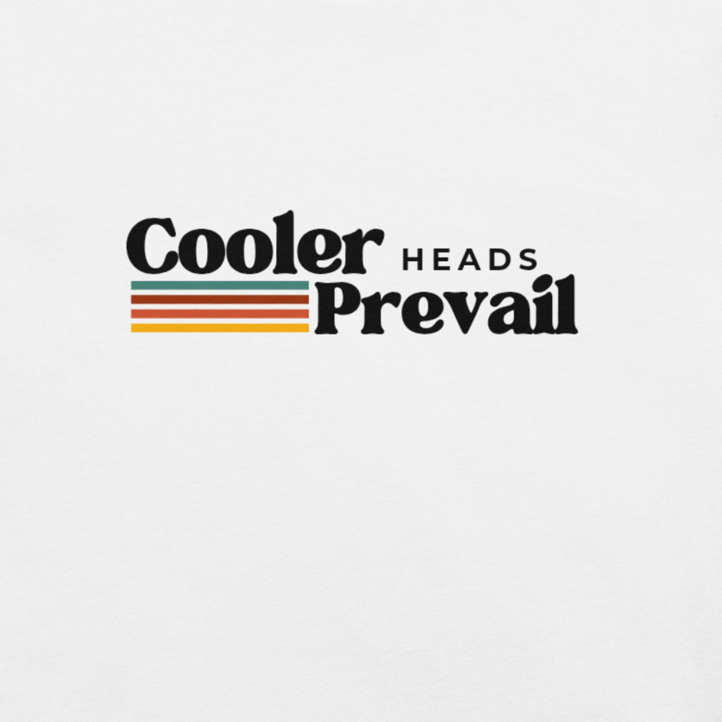 Cooler Heads Prevail tee by Agape Seven – calm is power