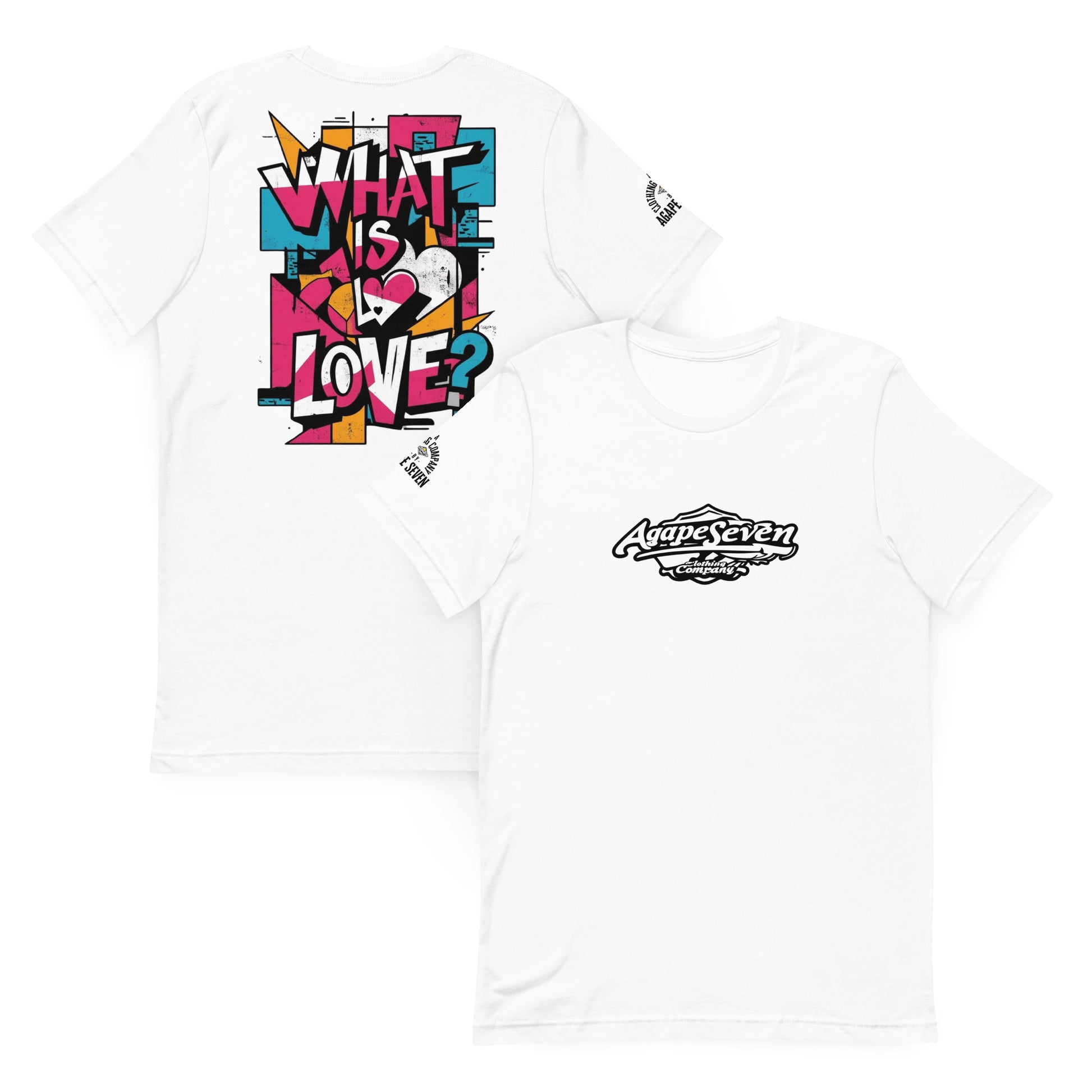 Words that echo – What Is Love shirt by Agape Seven