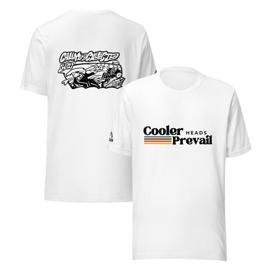 Cooler Heads Prevail tee by Agape Seven – calm is power