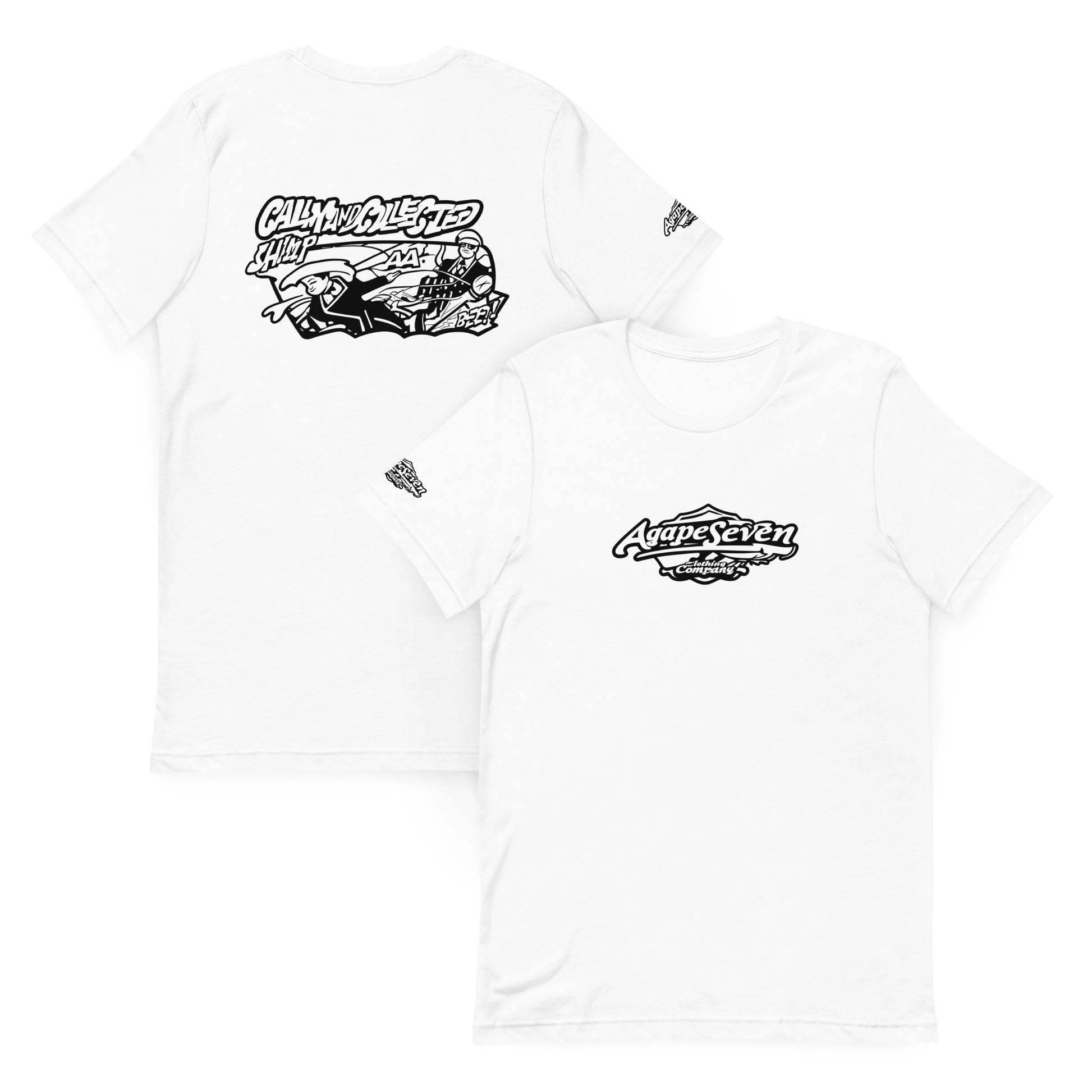 Bold calm in chaos – Cooler Heads Prevail T-shirt by Agape Seven