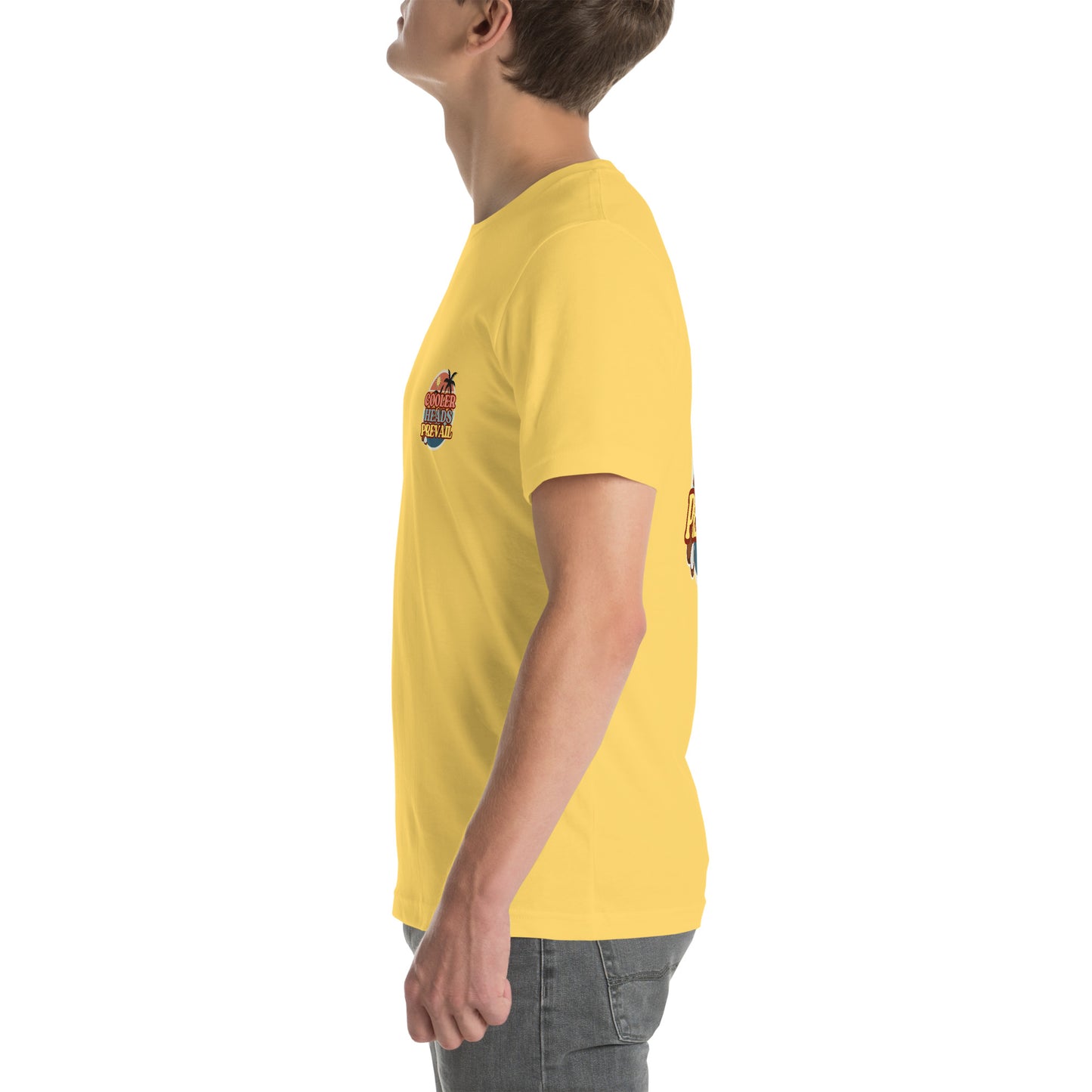 Composed and confident – Agape Seven Cooler Heads Prevail shirt