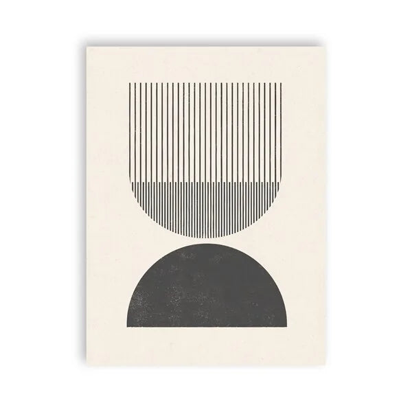Mid-Century Style Woodblock Posters - Agape Seven Clothing Company