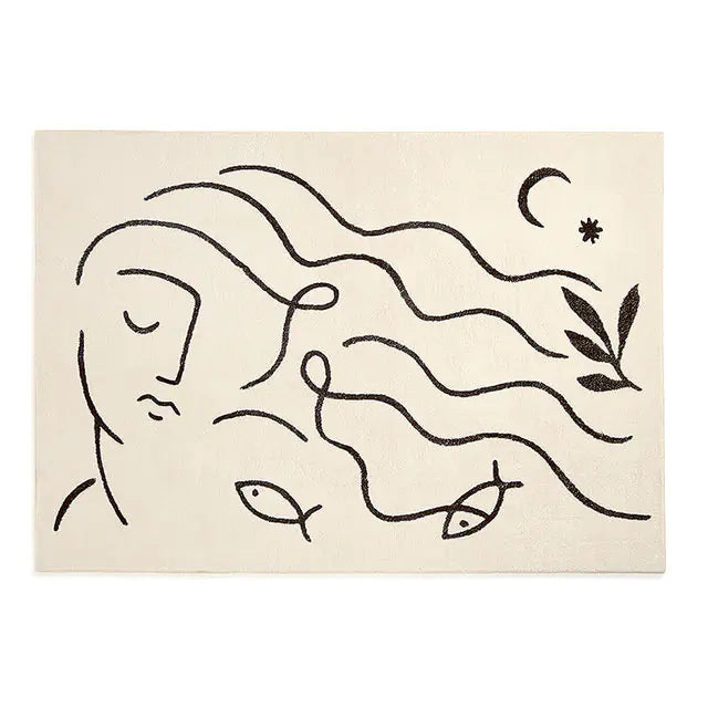 Nordic Style Large Area Rugs Soft Home Décor - Agape Seven Clothing Company